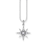 Thomas Sabo Kingdom Sterling Silver CZ Star 40-45cm Chain