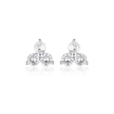 Georgini Sterling Silver Tia Stud Earrings
