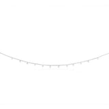 Sterling Silver Fancy 40cm Choker Chain