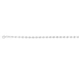 Sterling Silver Diamond Cut Disc 19cm Bracelets