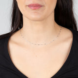Sterling Silver Fancy 45cm Chain