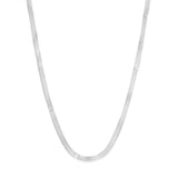 Sterling Silver Herringbone 37+5cm Chain