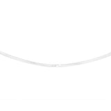Sterling Silver Herringbone 37+5cm Chain