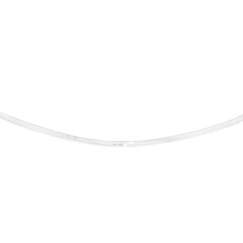 Sterling Silver Herringbone 37+5cm Chain
