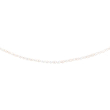 Load image into Gallery viewer, Sterling Silver Gold Plated Fresh Water Pearls 42+3cm Chain