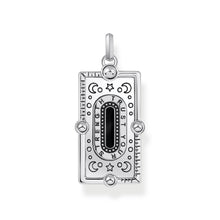 Load image into Gallery viewer, Thomas Sabo Sterling Silver Cosmic Black Onyx Sanke pendant