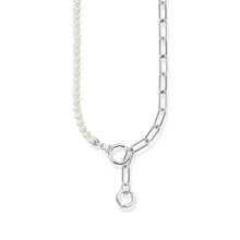 Load image into Gallery viewer, Thomas Sabo Sterling Silver Cosmic Fresh Water Pearl 42-47cm Chain