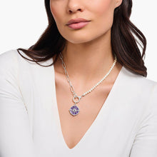 Load image into Gallery viewer, Thomas Sabo Sterling Silver Cosmic Fresh Water Pearl 42-47cm Chain
