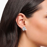 Thomas Sabo Sterling Silver Heritage White CZ Stud Earrings