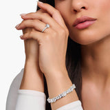 Thomas Sabo Sterling Silver Heritage White CZ Claw Ring