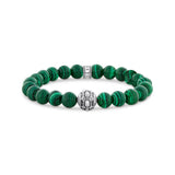 Thomas Sabo Crocodile Rock Malachite 19cm Bracelet