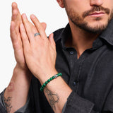 Thomas Sabo Crocodile Rock Malachite 19cm Bracelet