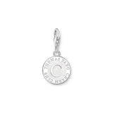 Thomas Sabo Sterling Silver Charmista MOP Member Coin Charm