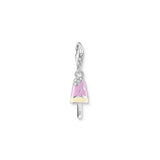 Thomas Sabo Sterling Silver Charmista Enamel Ice Cream CZ Charm