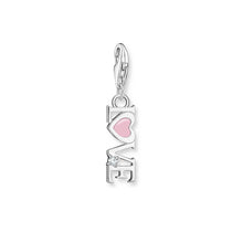 Load image into Gallery viewer, Thomas Sabo Sterling Silver Charmista Pink Love Charm