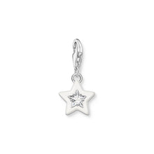 Load image into Gallery viewer, Thomas Sabo Sterling Silver Charmista Glow 3D Star CZ Charm