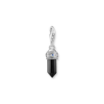Thomas Sabo Sterling Silver Charmista Black Crystal CZ Charm