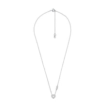 Load image into Gallery viewer, Michael Kors Sterling Silver Premium Heart Pendant On Chain