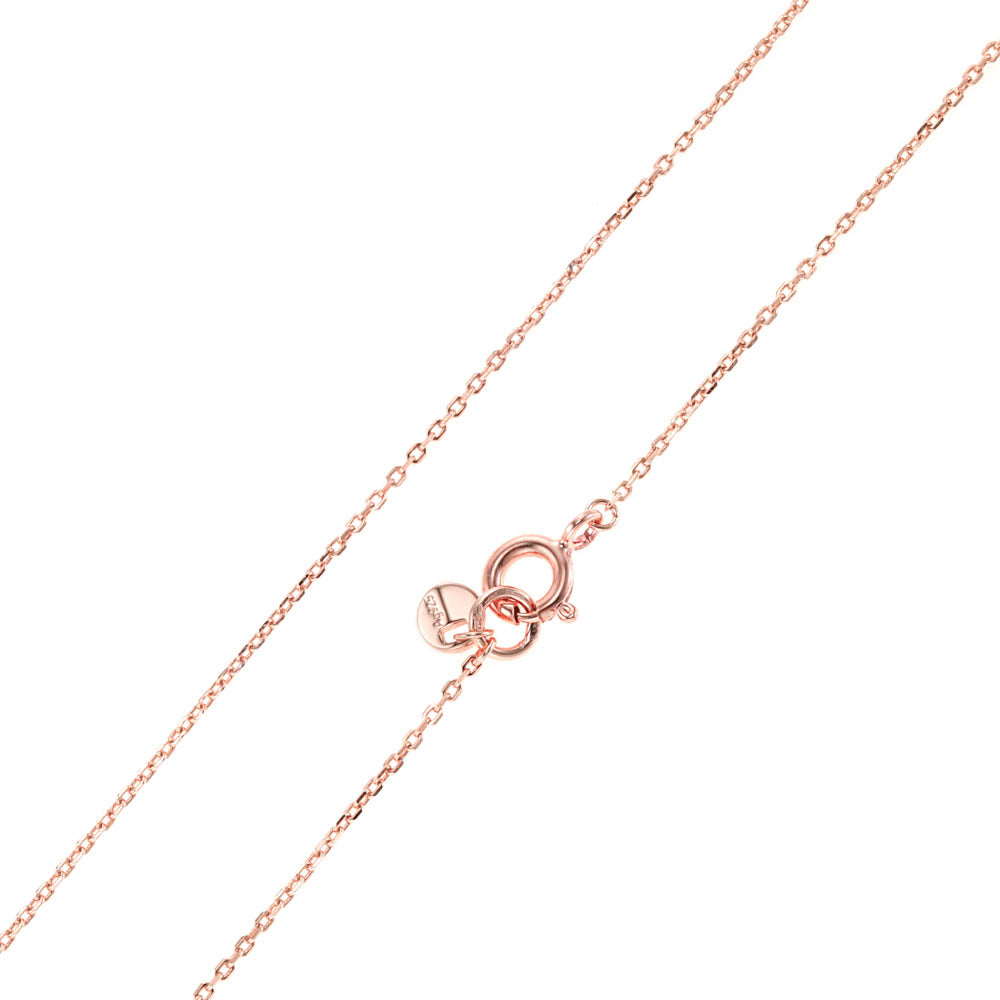 Michael Kors 14ct Rose Gold Plated Heart Pendant On Chain
