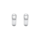 Michael Kors Sterling Silver Premium Huggies Earrings