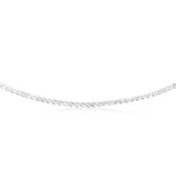 Sterling Silver Fancy 150 Gauge 45cm Chain