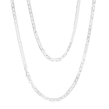 Load image into Gallery viewer, Sterling Silver Flat 100 Gauge Anchor 55cm Chain