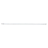 Sterling Silver White Zirconia 19cm Tennis Bracelet