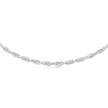 Load image into Gallery viewer, Sterling Silver Gold Plated Fancy Memory Omeag 42+5cm Chain