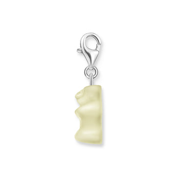Thomas Sabo Sterling Silver Charm Club Haribo Pineapple White Bear Charm