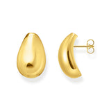 Thomas Sabo Gold Plated Sterling Silver Essential Drop Shape Stud Earrings