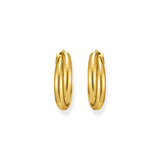 Thomas Sabo Gold Plated Silver Essential Intertwined 27mm Hoop Earrings