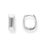 Thomas Sabo Sterling Silver Essential Angular 13mm Hoop Earring