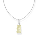 Thomas Sabo Sterling Silver Haribo Pineapple White Bear Pendant On 40-5cm Chain