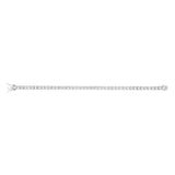 Sterling Silver Rhodium Plated 4mm Cubic Zirconia 18.4cm Tennis Bracelet