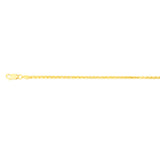 Sterling Silver Gold Plated Fancy 17.5+3cm Bracelet