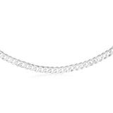 Sterling Silver Flat 300 Gauge 50cm Chain