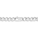 Sterling Silver Fancy 300 Gauge Oval Curb 50cm Chain