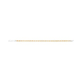 Sterling Silver And Gold-Plated Two-Toned Rope 70 Gauge 19cm Bracelet