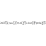 Sterling Silver Twist Curb Chain
