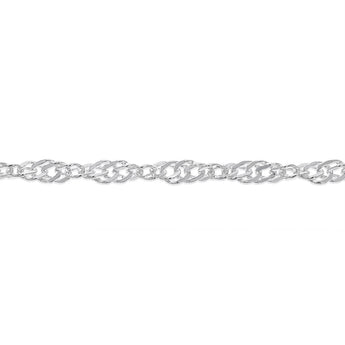 Sterling Silver Twist Curb Chain