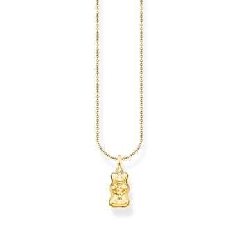 Thomas Sabo Haribo Yellow Gold-Plated Bear Necklace