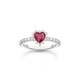 Thomas Sabo True Romance Red Heart Ring