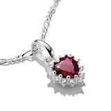 Thomas Sabo CC Connect Lab Grown Ruby & CZ Heart