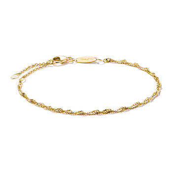 Thomas Sabo CC Connect Yellow Gold-Plated Rope Chain
