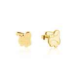 Sanrio My Melody Sterling Silver Yellow Gold Plated Stud Earrings
