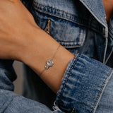Sanrio Hello Kitty Body Sterling Silver Bracelet