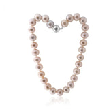 South Sea 14-16mm Pearl Strand with 14ct White Gold 0.18ct Diamond Set Clasp