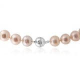 South Sea 14-16mm Pearl Strand with 14ct White Gold 0.18ct Diamond Set Clasp