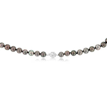 Load image into Gallery viewer, Tahitian 6-8mm Pearl Strand with 9ct White Gold Clasp