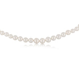 Mother of Pearl Necklace 40cm with Sterling Silver Clasp
